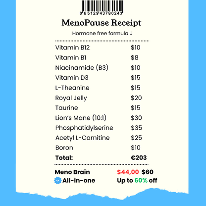 Natural Meno Brain Gummy ✦